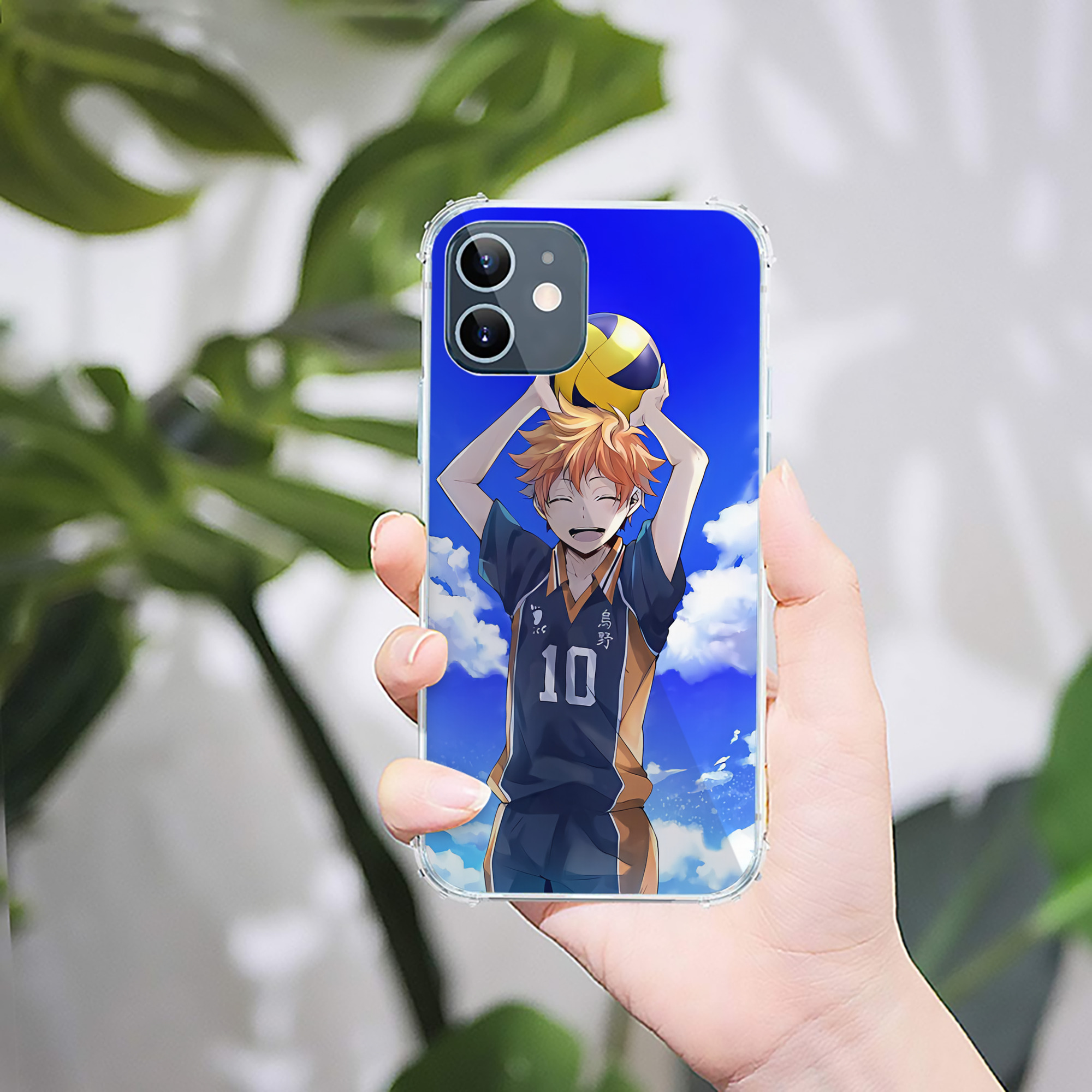 （画像用） ハイキュー!! Haikyu!! 【iPhone 12シリーズ対応】透明スマホケース（クリアソフトケース）